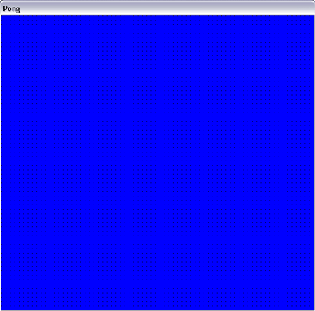 Pong Form Step 1