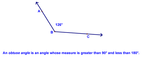 An Obtuse Angle