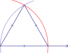 Equilateral Triangle Step 3