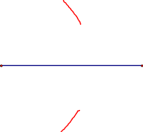 Perpendicular Bisector Step 1