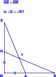Overlapping Triangles Example 2